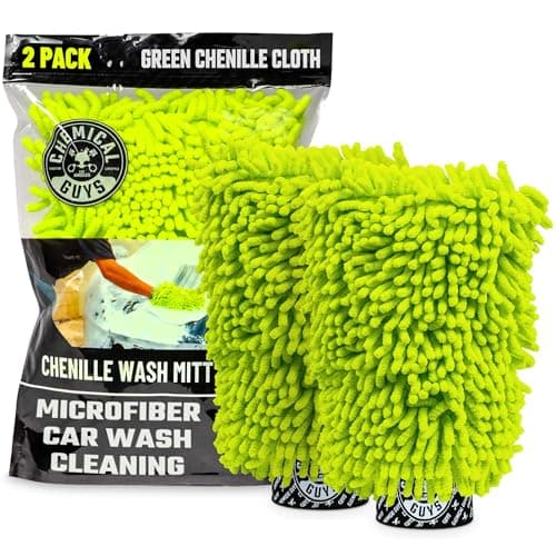 Chemical Guys Chenille Microfiber Wash Mitt (2-Pack)